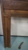 Wood Fireplace Mantle - 9
