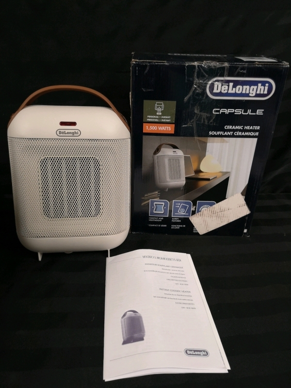 Delonghi Ceramic Capsule Heater - HFX30C15 Working