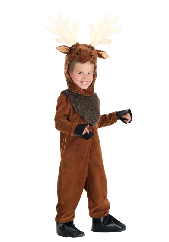 New Halloween Toddlers Mighty Moose Costume (Size 4T)