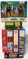 7 Jigsaw Puzzles: The Wizard of Oz , Peanuts, Betty Boop + (400-1000 Pieces)