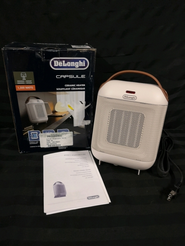 Delonghi Ceramic Capsule Heater - HFX30C15 Working