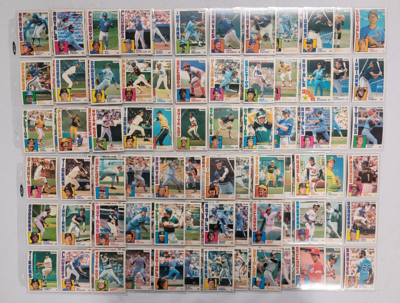 1985 O Pee Chee MLB Baseball Trading Cards , 100+ Cards