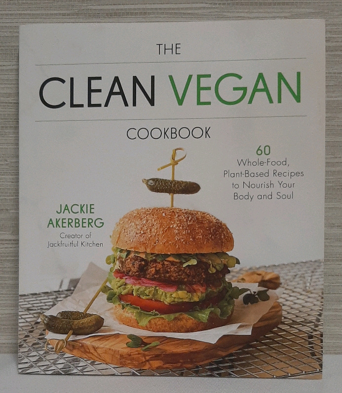 Softcover, The Clean Vegan, by Jackie Akerberg