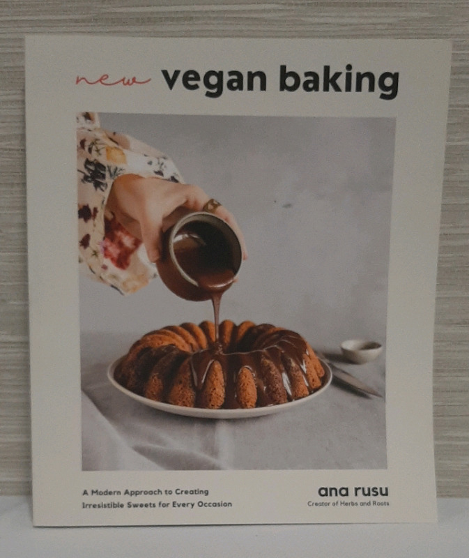 Softcover, New Vegan Baking by Ana Rusu