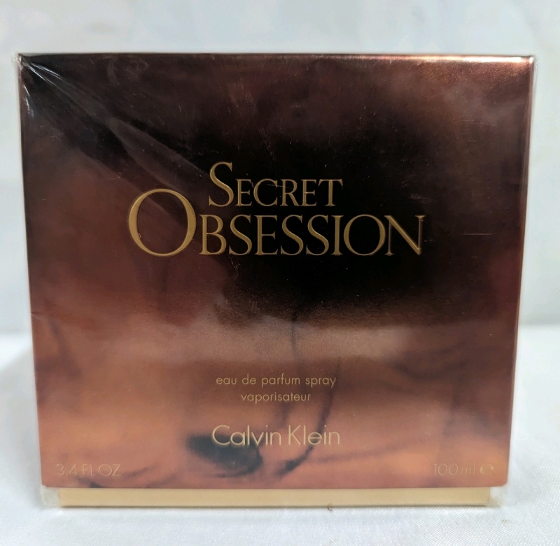New Calvin Klein Secret Obsession Perfume. 3.4 fl oz.