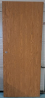 80"×32 1/32" Interior Room Solid Wood Door w/Pre-Drilled Door Handle Holes - New