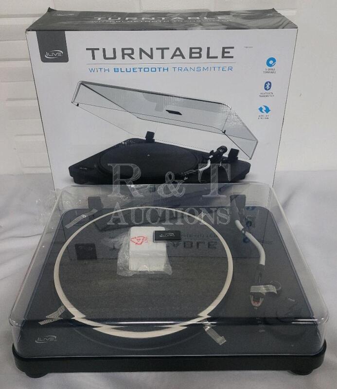 iLive Turntable with Bluetooth Transmitter - New in Open Box
