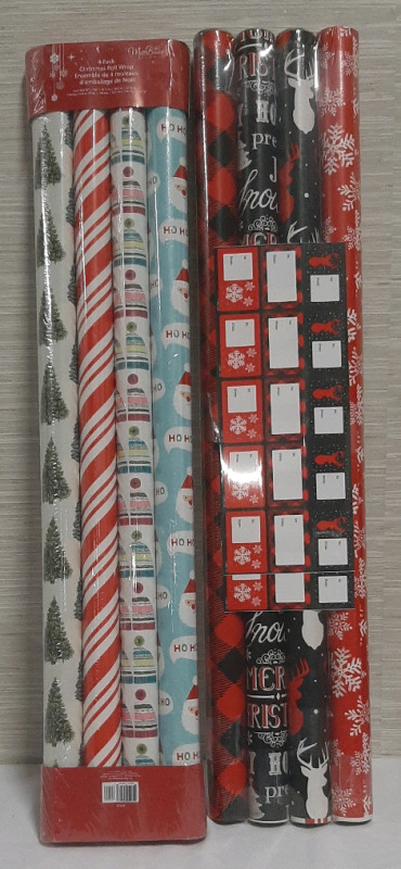 8 Rolls of Christmas Wrap