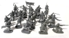 28 Vintage American Civil War Figures 1:32 Scale Models (approx) in Mismatched IMEX model box.