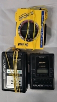 2 Sony Walkmans & 1 Prosonic Player