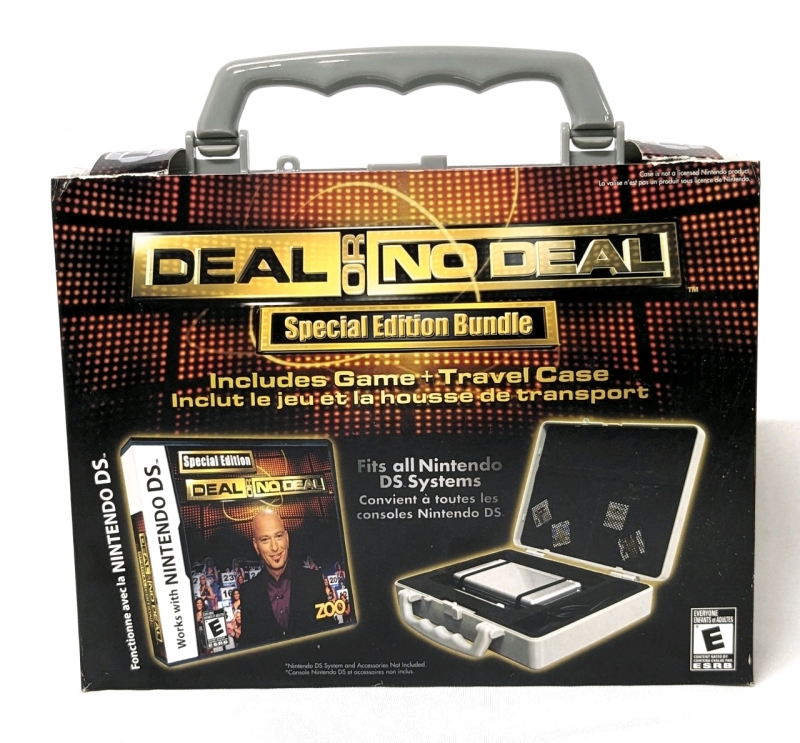 New NINTENDO DS Deal or No Deal Special Edition Bundle (with game and Nintendo DS Travel Case)