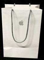 15 New APPLE Branded Gift / Shopping Bags with Handles 7.75" x 5" x 11.5"