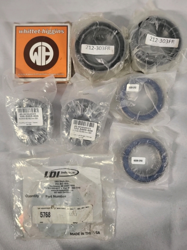 New- Lot of Bearings & Other Circular Metal Parts