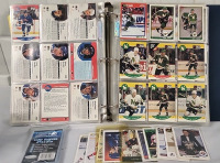 450+ NHL Hockey Cards with Binder & Sleeves