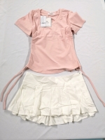 2 New Sz Small Top and Tennis Skirt