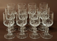 12 Like-New Cordial Glasses