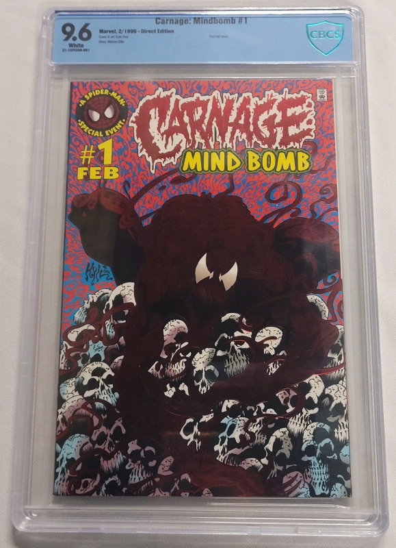 Marvel Comics CARNAGE : MindBomb (One Shot) #1 - CBCS Graded 9.6