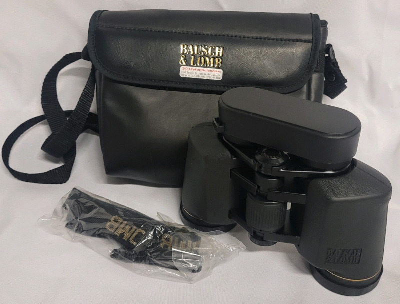 Bausch & Lomb Legacy 7×35 EWA Field 11° Binoculars w/Soft Case - Like New Condition