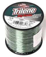 New BERKLEY Super Strong Trilene Big Game Mono Fishing Line: 15lb / 6.8kg, Green, 900yd / 822m