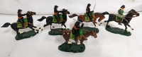 Britain's 16th Century British Mounter Soldiers Painted Lead Figurines.