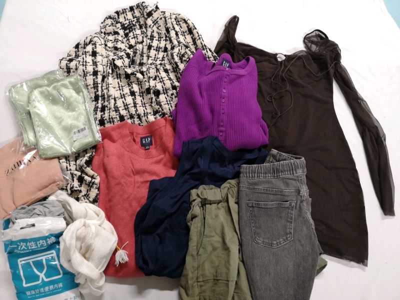 Bulk Clothing Lot - AS IS Shorts & Tops