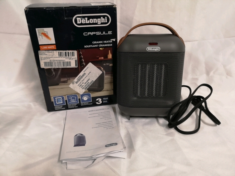 Delonghi Ceramic Capsule Heater - HFX30C15 Working