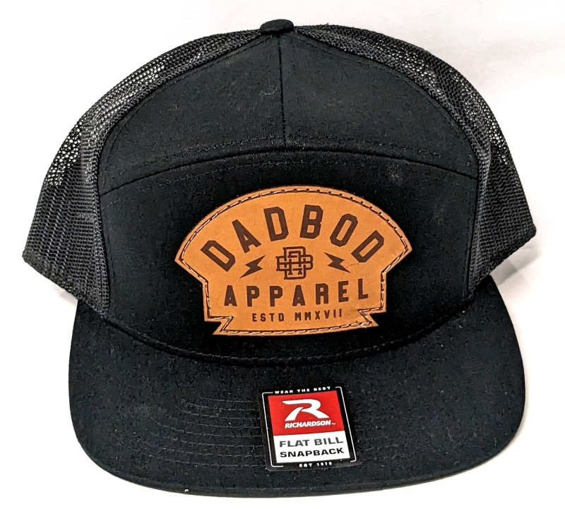 New DAD BOD Apparel ESTD MMXMVII Patch Hat (One Size Fits Most)