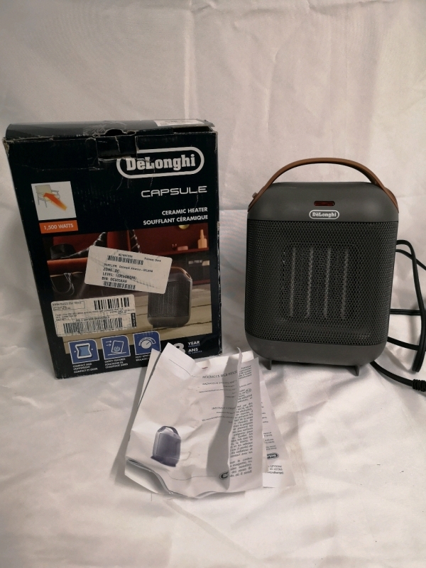 Delonghi Ceramic Capsule Heater - HFX30C15 Working