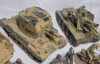 German vs. Allies Assembled Model Kit Sets . Painted with Attention to Detail - 5