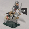 Hornung Art Britains ' Tournament Knights On Foot ' Toy Soldier Lead Miniatures - 5