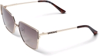 New GUESS GF6158 Gold/Gradient Brown Sunglasses