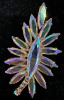 Vintage Aurora Borealis Statement figural Brooch - 2