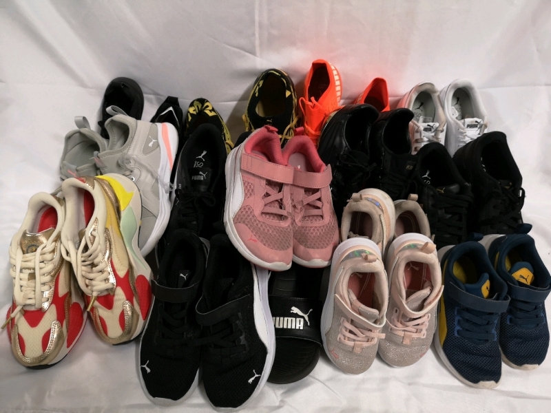 15 Puma Adult/Youth/Child Shoes - AS IS