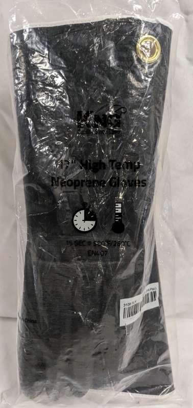 New King 17" High Temp Neoprene Gloves.