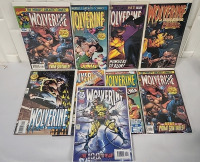 9 Wolverine Comic Books - Marvel Comics