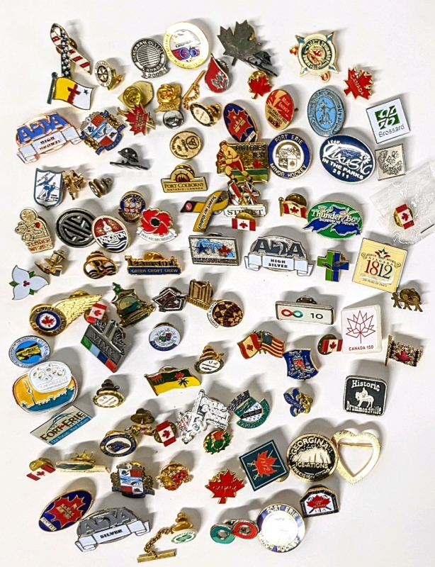 Vintage to Newer Pins : Canada, Niagara, Vities, Events & Beyond