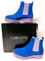 New GIROTTI Strong Sole Ankle Boots 39635 (Size 38)