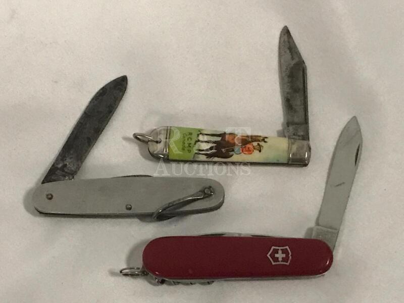 Lot of 3 Vintage Pocket Knives
