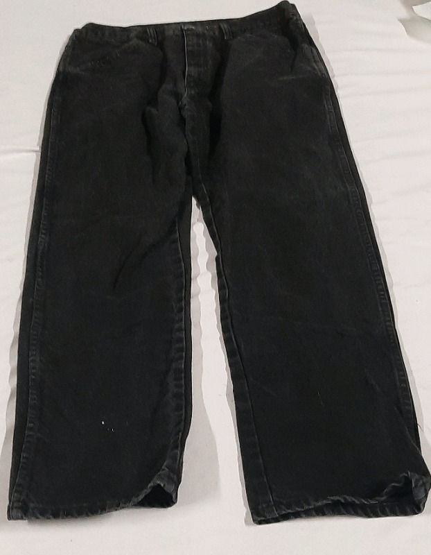 Rustler Jeans in Black Size 36x30