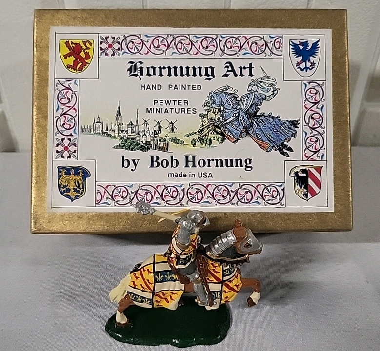 Hornung Art Hand Painted Lead Miniature- Sir Gerard Uflet