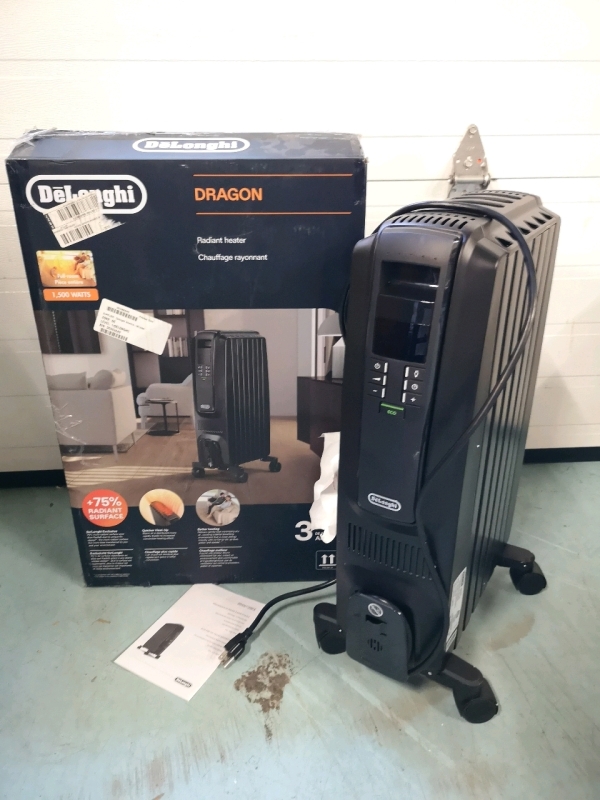 Delonghi Full Room Radiant Heater TRD40615EBKCA