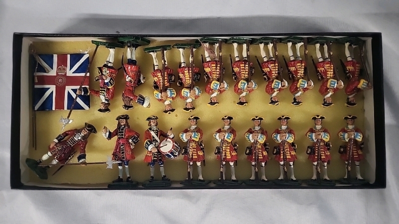 19 Vintage Lead Soldiers - 17th Century British