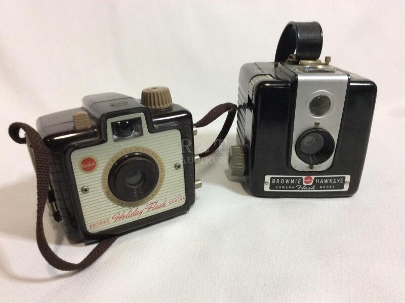 2 Vintage Kodak Brownie Cameras