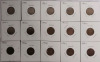 1941 S - 1950 S USA Lincoln Wheat Pennies with San Francisco Mint Stamp - 2