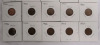 1941 S - 1950 S USA Lincoln Wheat Pennies with San Francisco Mint Stamp - 3