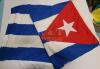 CUBA National Flag , Cloth - 32"&times;68" - 2