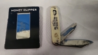 Vintage Elvis Presley Pocket Knife & Money Clip