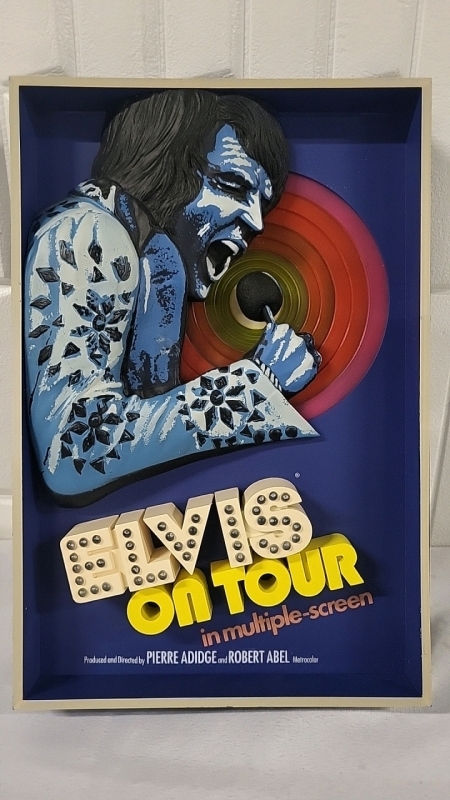 Elvis on Tour Wall Sign by McFarlane Toys