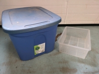 Storage Tote and Storage Bin