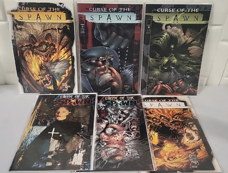 6 Curse of the Spawn Comic Books - Image Comics